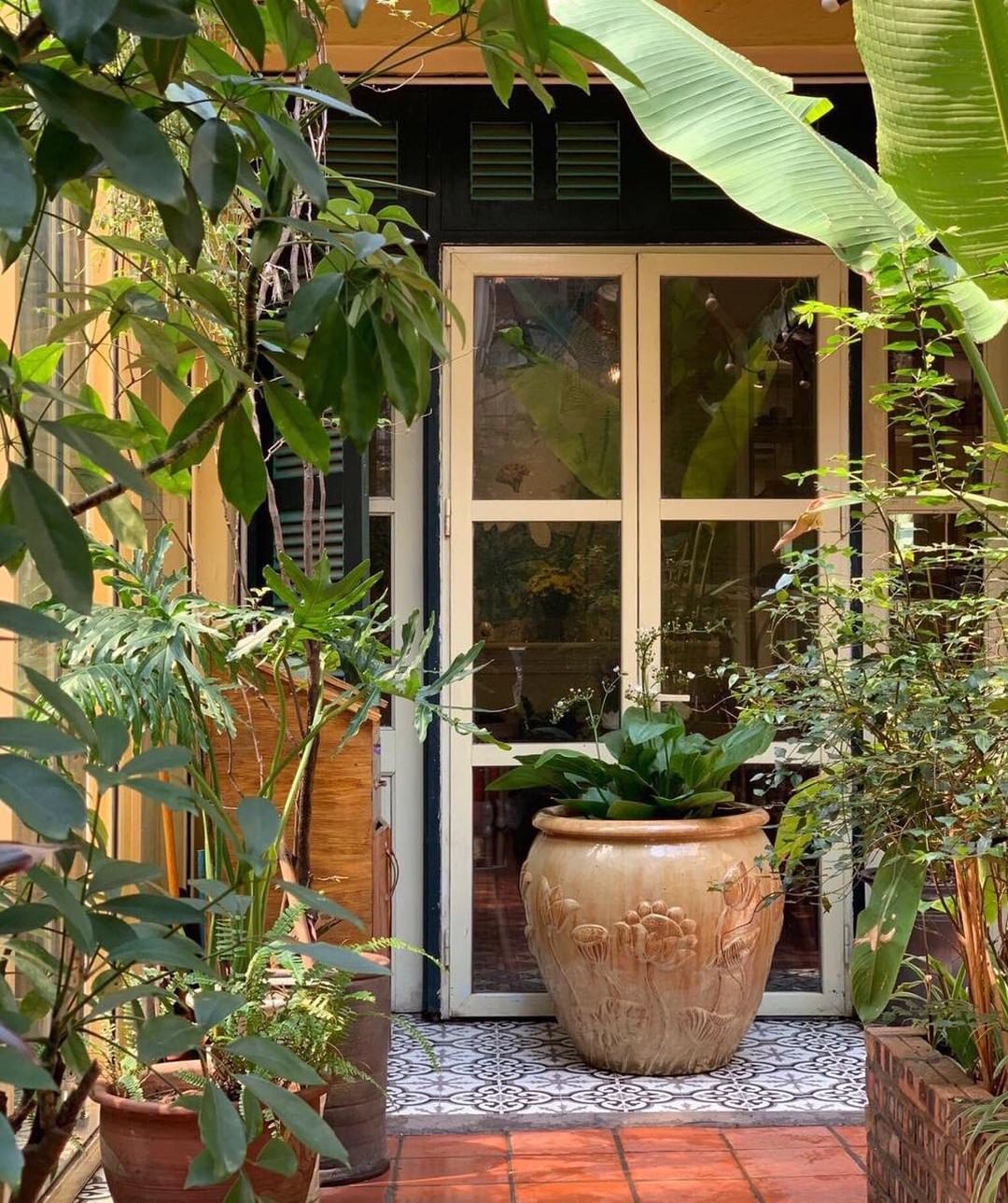 Cuối tuần giữa vườn cây xanh