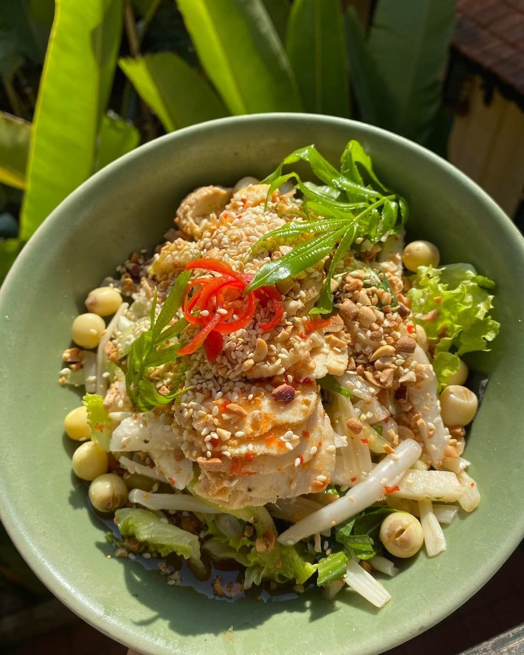 ?GỎI CỦ ĐẬU LƯỜN GÀ NGÓ SEN